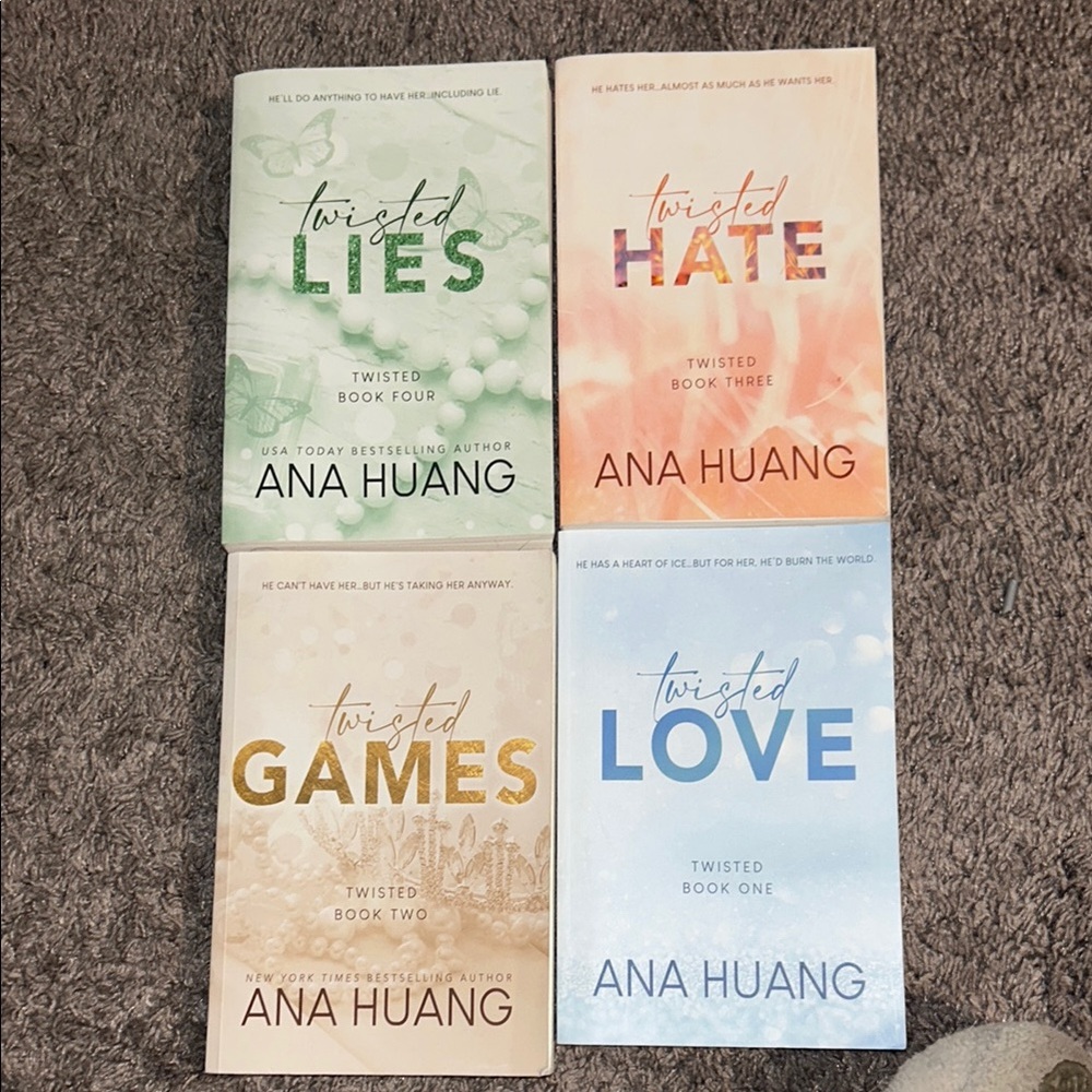 Ana Huang Twisted Series Set of 4 Books